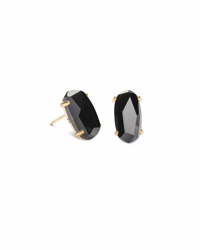 Betty Earring Gold Black