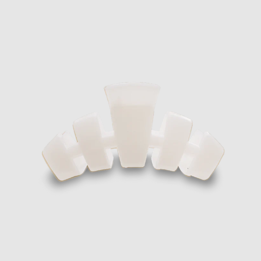 Classic Coconut White Small Claw Hair Clip