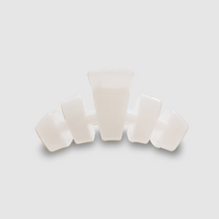 Classic Coconut White Small Claw Hair Clip