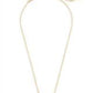 Elisa Gold Multi Drusy Necklace