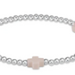 Signature Cross Sterling Pattern 3mm Bead Bracelet