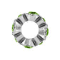 Halo Stargazer Spacer Silver - Peridot Side View