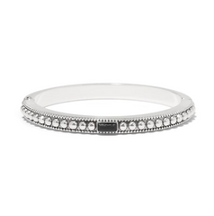 Pretty Tough Gem Hinged Bangle