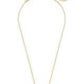 Elisa Gold - Ivory Mother Of Pearl Necklace