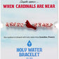 Holy Water Porcelain Cardinal