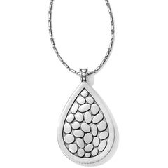 Pebble Teardrop Necklace Front View