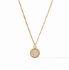 Fleur-de-Lis Solitaire Necklace