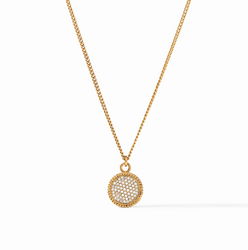 Fleur-de-Lis Solitaire Necklace