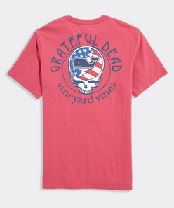 Grateful Dead USA Short Sleeve Pocket Tee