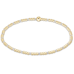 Gameday Hope Sincerity Pattern 2mm Bead Bracelet