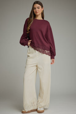 Brea Long Sleeve Lace Top