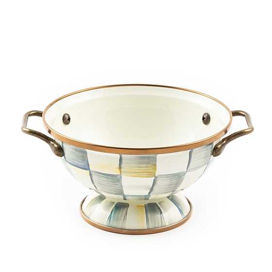 Sterling Check Enamel Simply Anything Bowl - Thumbnail 3