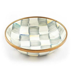 Sterling Check Enamel Dipping Bowl from mackenzie-childs