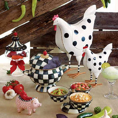 Courtly Check Enamel Triplicity