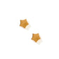 Lily Co Screwback Stud earrings in the shape of stars.