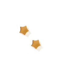 Lily Co Screwback Stud earrings in the shape of stars.