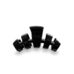 TELETIES - Jet Black Tiny Hair Clip