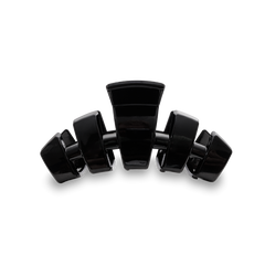 TELETIES - Jet Black Medium Hair Clip