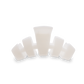 TELETIES - Coconut White Medium Hair Clip