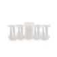 TELETIES - Coconut White Medium Hair Clip