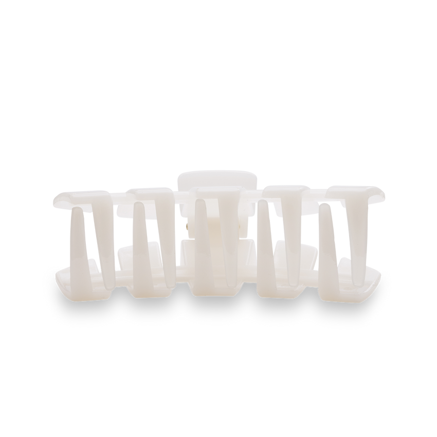 TELETIES - Coconut White Large Hair Clip