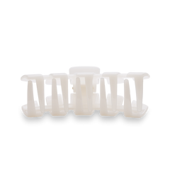 TELETIES - Coconut White Large Hair Clip