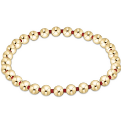 Gameday Hope Grateful 5mm Bead Bracelet