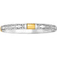 Venezia 2-Tone Bangle Back View
