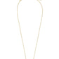 Elisa Gold - Bronze Veined Turquoise Necklace Chain View