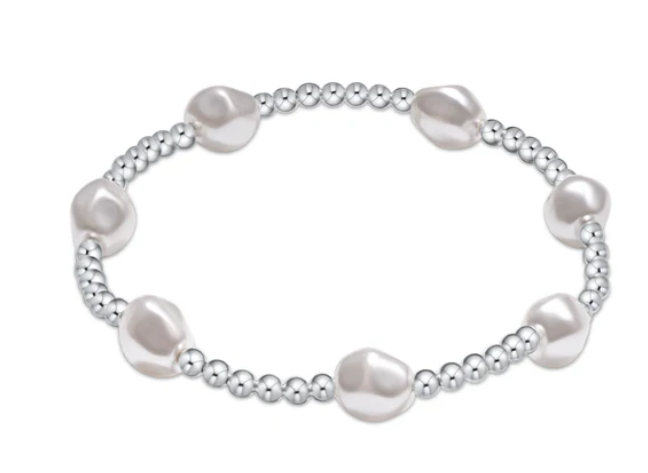 Enewton Extends - Admire Sterling 3mm Bead Bracelet - Pearl