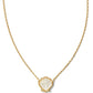 Brynne Shell Short Pendant Necklace