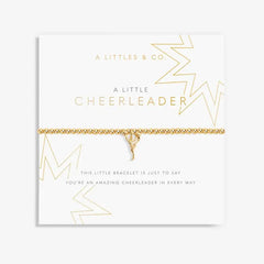 A Little Cheerleader Bracelet Card View