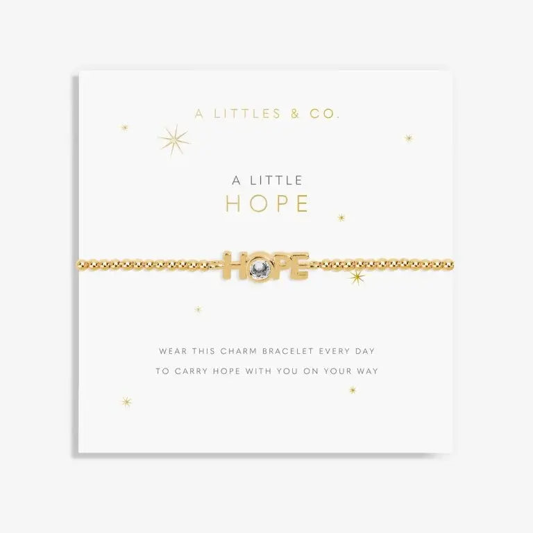 A Little Hope-Gold Bracelet Card View