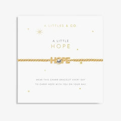 A Little Hope-Gold Bracelet Card View
