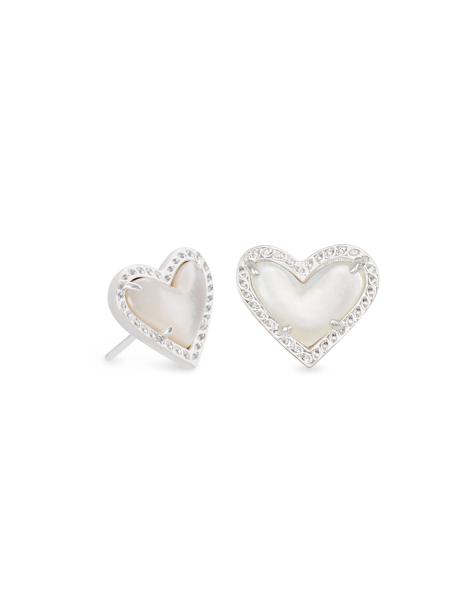 Ari Rhod Ivory Mop Earrings