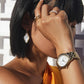 Abbie Drop Earrings - Model View