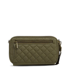 RFID All in One Crossbody Climbing Ivy Green Back View