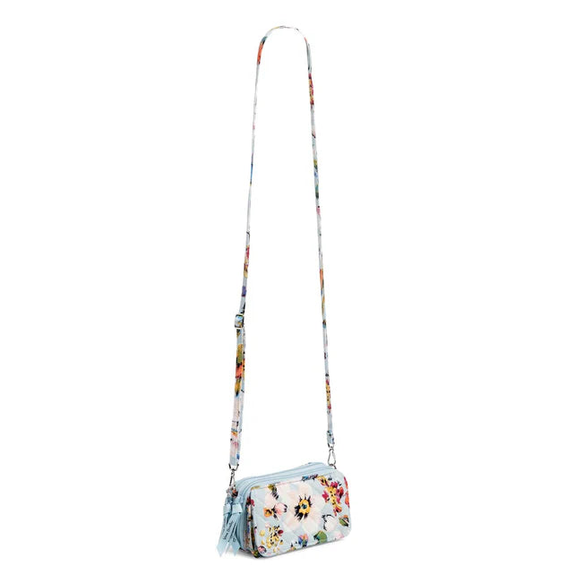 Vera Bradley RFID All In One Crossbody - Sea Air Floral