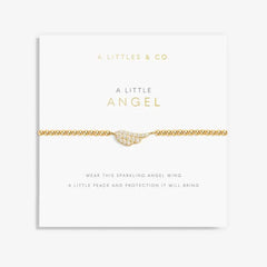 A Little Angel - Gold Bracelet Card View