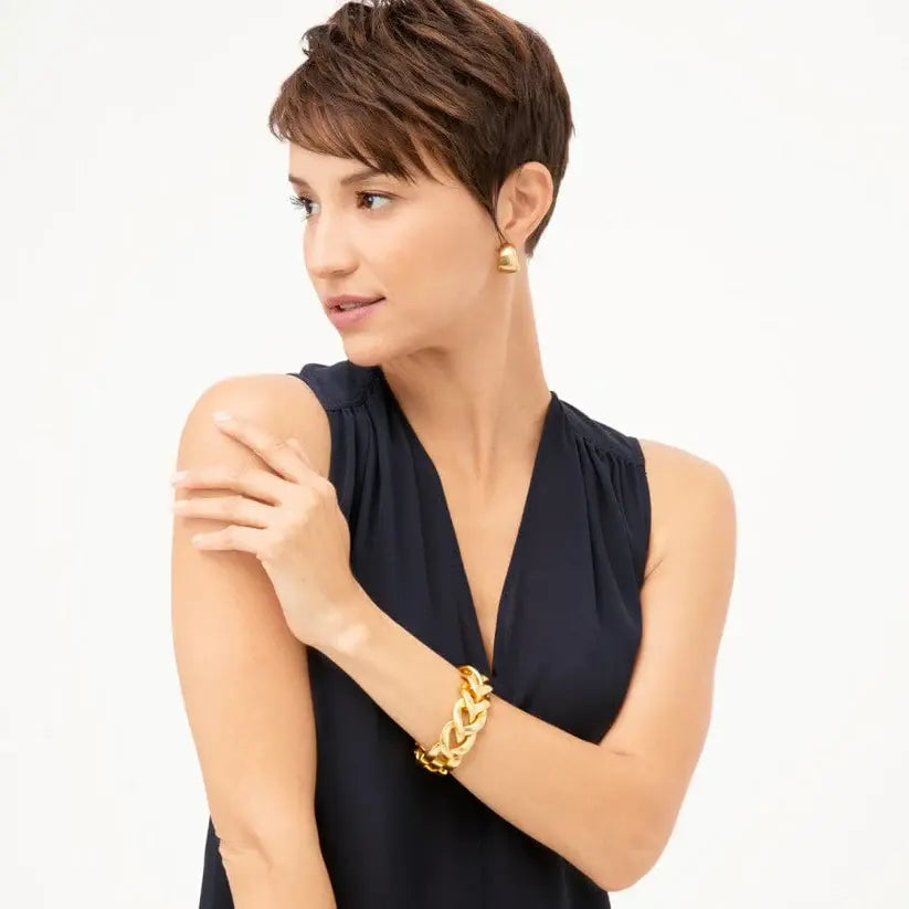 Versailles Apollo Hoop Earring Model View