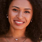 Ari Heart Pendant Necklace - Model View