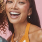 Ari Gold Iridescent Drusy Necklace Model View