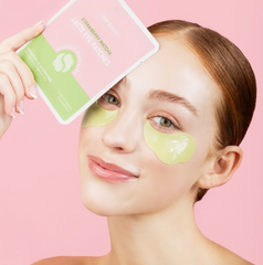 Strawberry Matcha Latte Depuffing & Hydrating Eye Patches
