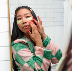 Strawberry Matcha Latte Depuffing & Hydrating Eye Patches
