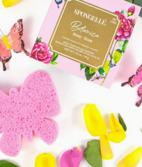 Body Wash Infused Spa Sponge Buffer Exfoliate Soap Cleanser