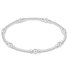 Purpose Pearl 4mm Bead Bracelet - Sterling