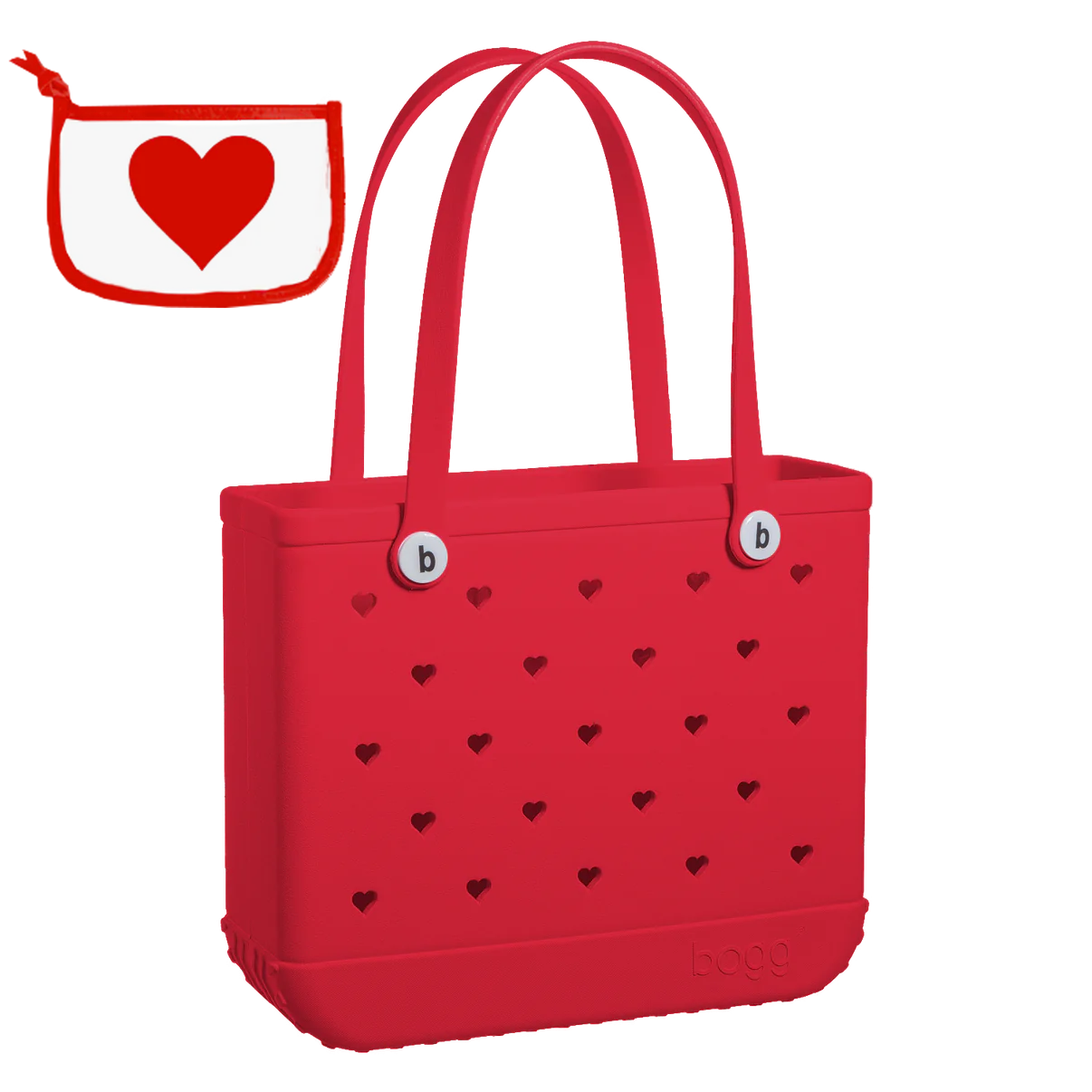 Red Love Baby Bogg Bag