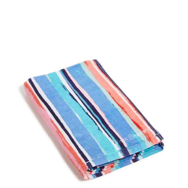 Vera Bradley Beach Towel - Paradise Stripe