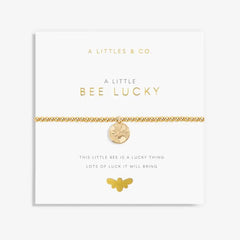 A Little Bee Lucky - Gold Bracelet Card View