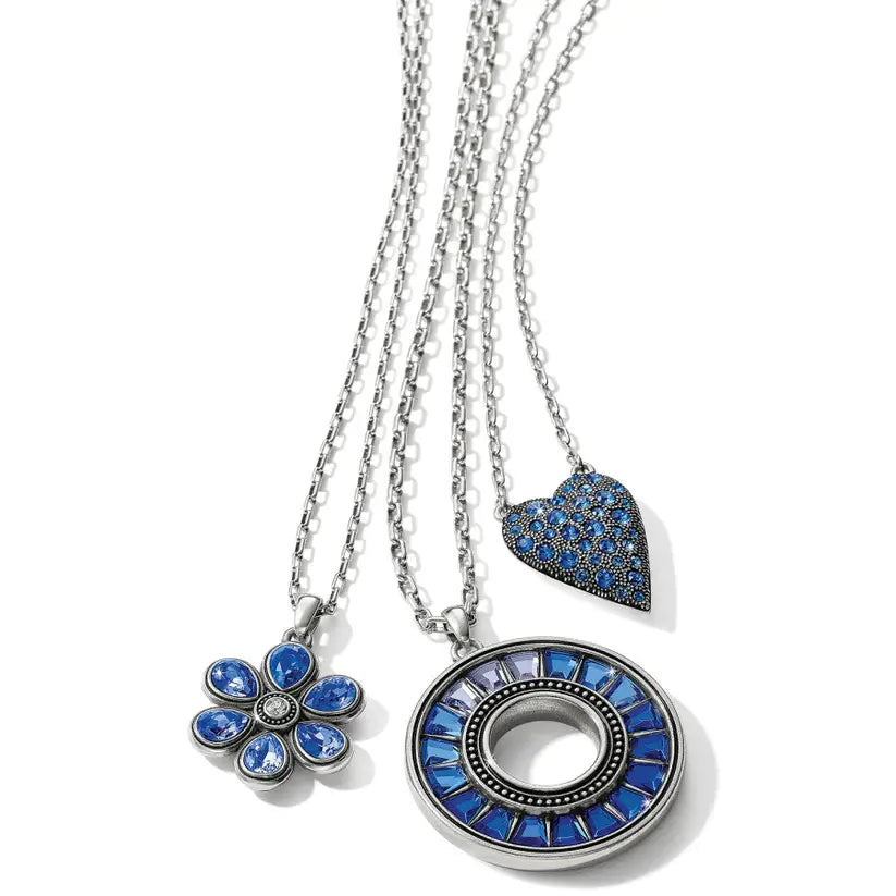 Bellissima Blues Small Pendant Necklace